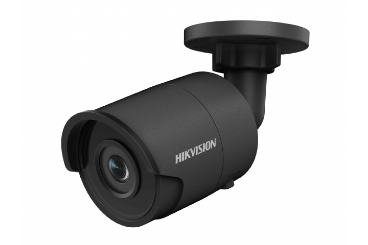 Видеокамера ds. DS-2cd2043g0-i Black. Hikvision цилиндрические черные камеры в наличие в Москве.